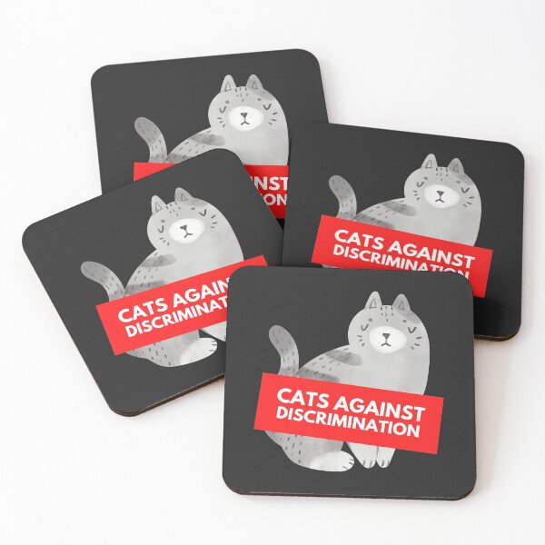 Item preview, Cats Against Discrimination designed and sold by mydoodlesateme.