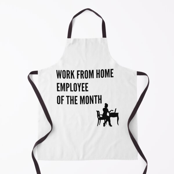 Item preview, Work From Home Employee Of The Month (female) designed and sold by Dinoroarrr.