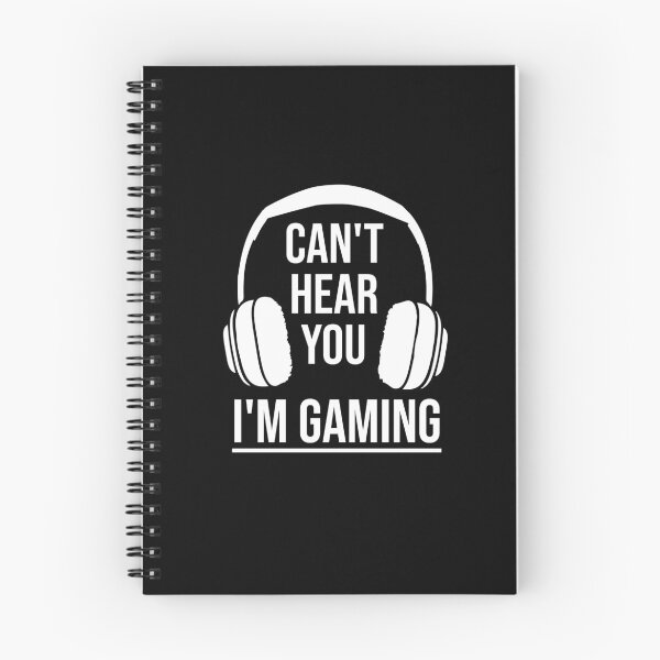 Item preview, Can't Hear You I'm Gaming Funny Gamer Headphones designed and sold by jacks-tees.