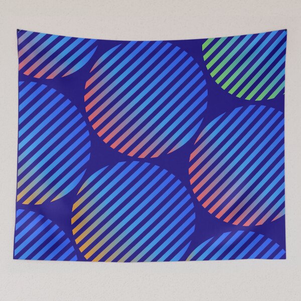 Item preview, Striped Shaded Circles designed and sold by ckylin.