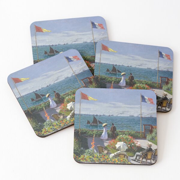 Item preview, Claude Monet - Garden at Sainte-Adresse (Terrasse à Sainte-Adresse), 1867 designed and sold by HistoryRestored.