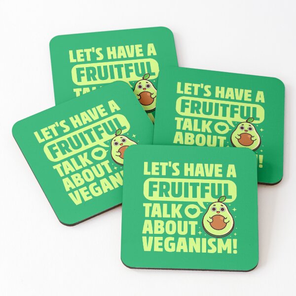 Item preview, Fruitful Talk About Veganism - Fruit Pun - Cute Avocado designed and sold by Gudland.