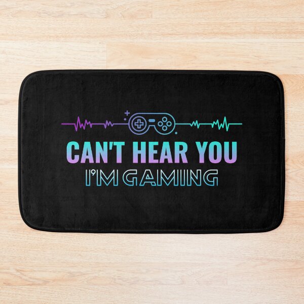 Item preview, I Can't Hear You I'm Gaming Funny Gamer designed and sold by jacks-tees.