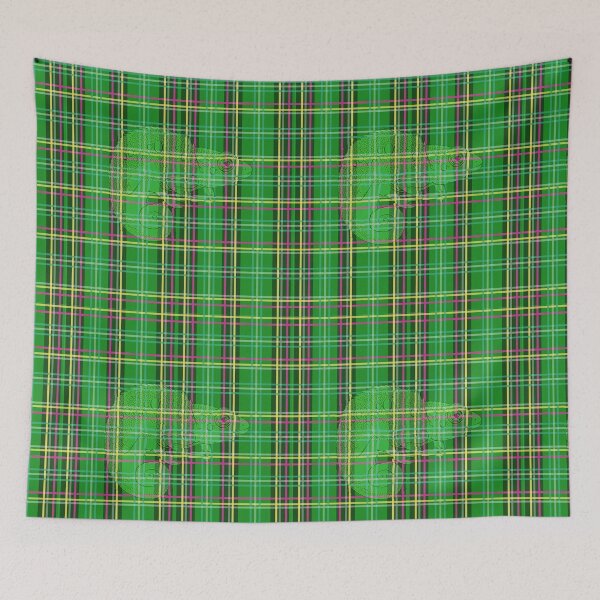 Item preview, Plaid Chameleon  designed and sold by FlutterKatArts.