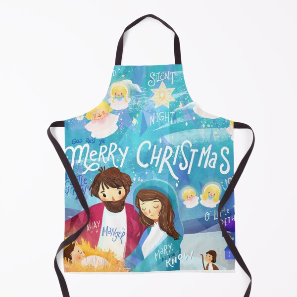 Item preview, Christmas Carolling in a Manger designed and sold by amydomingo.