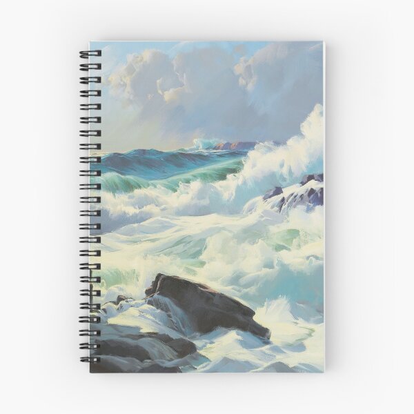 Item preview, Frederick Judd Waugh  - Breaking Surf designed and sold by HistoryRestored.