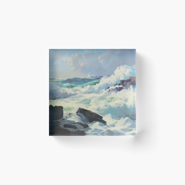 Item preview, Frederick Judd Waugh  - Breaking Surf designed and sold by HistoryRestored.