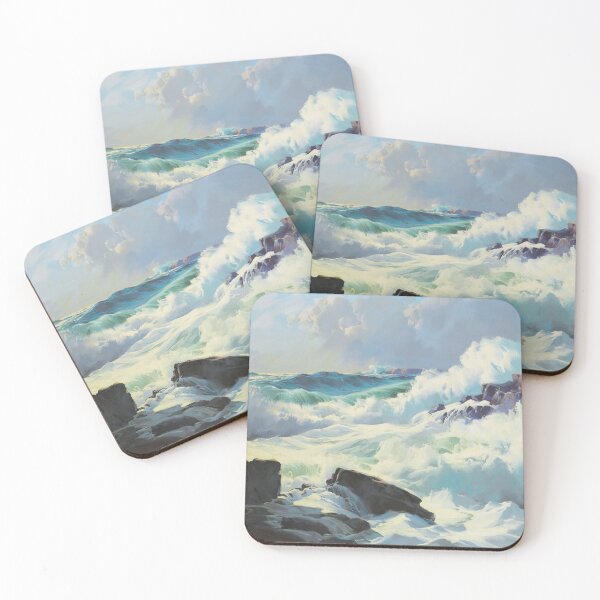 Item preview, Frederick Judd Waugh  - Breaking Surf designed and sold by HistoryRestored.