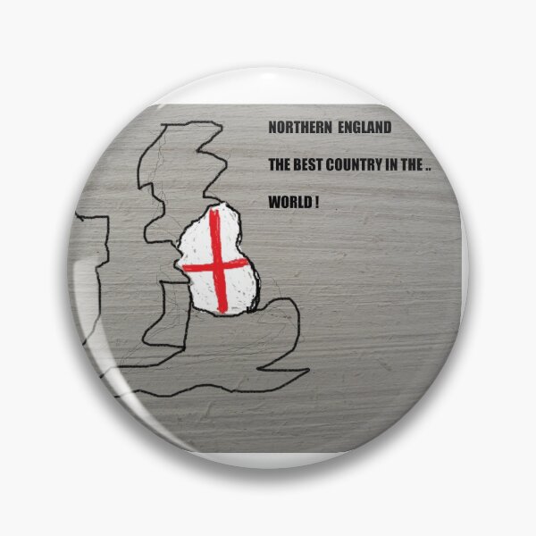 Item preview, Northern England, the best country in the world!  (Slogan reads). designed and sold by fluffystuffyness.