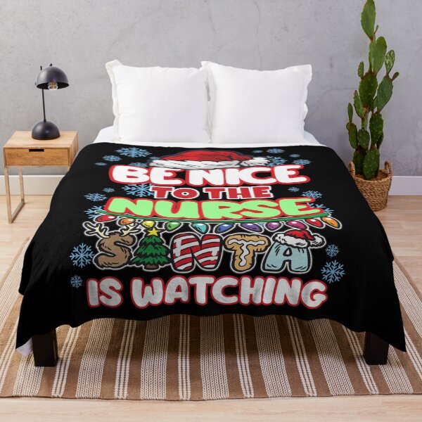 Item preview, Be Nice To Nurse Santa Is Watching designed and sold by Moonpie90.