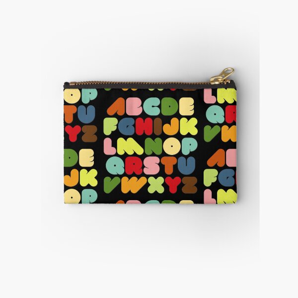 Item preview, ABC Alphabet Retro Bold Letters designed and sold by BluePlanet.