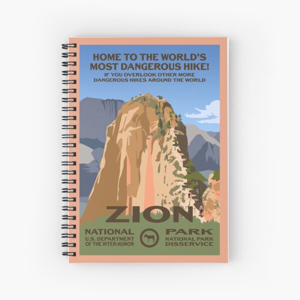 Item preview, Home to the World's Most Dangerous Hike - Zion National Park designed and sold by mp2262.