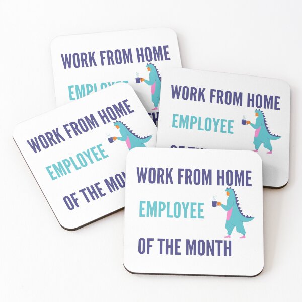 Item preview, Work From Home Employee Of The Month (onesie) designed and sold by Dinoroarrr.