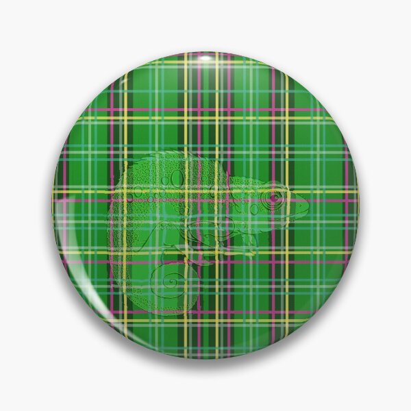 Item preview, Plaid Chameleon  designed and sold by FlutterKatArts.