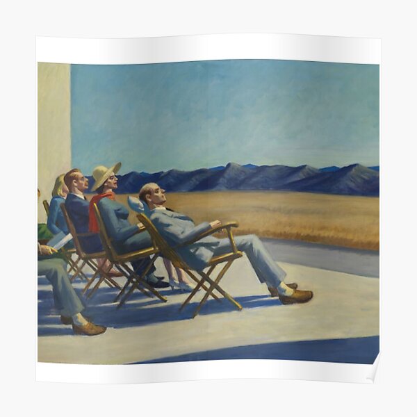 Edward Hopper frisson Poster