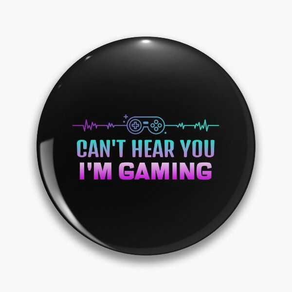 Item preview, I Can't Hear You I'm Gaming Funny Gamer designed and sold by jacks-tees.