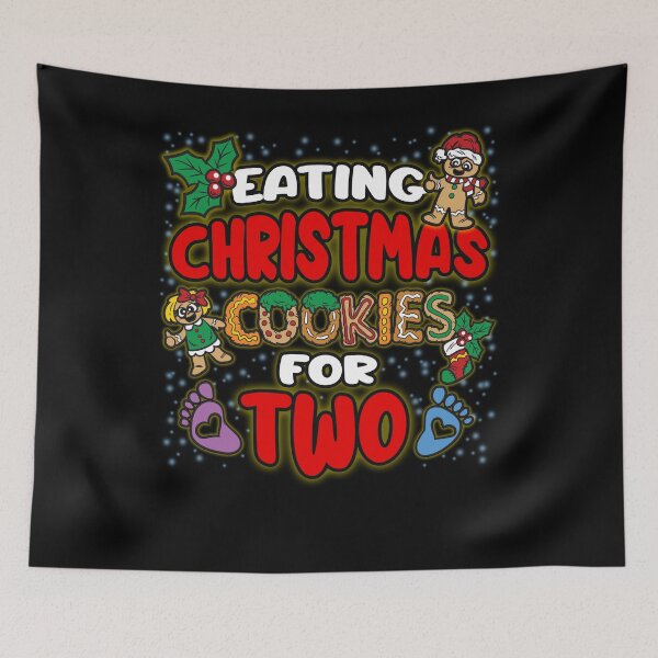 Item preview, Eating Christmas Cookies For Two designed and sold by Moonpie90.