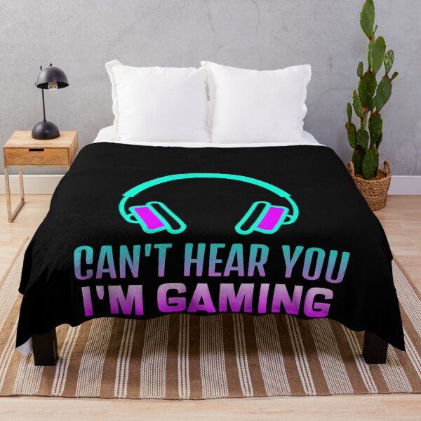Item preview, I Can't Hear You I'm Gaming Funny Gamer designed and sold by jacks-tees.