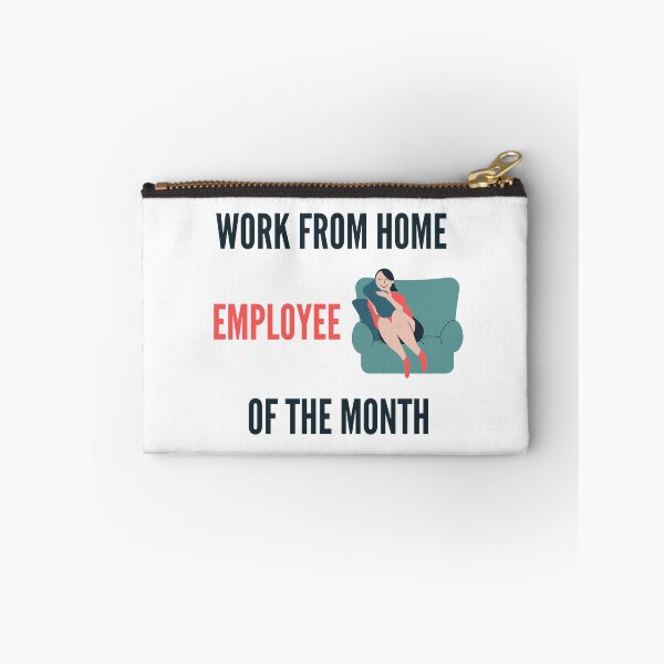 Item preview, Work From Home Employee Of The Month (lady in sofa) designed and sold by Dinoroarrr.