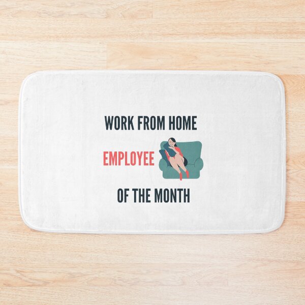 Item preview, Work From Home Employee Of The Month (lady in sofa) designed and sold by Dinoroarrr.