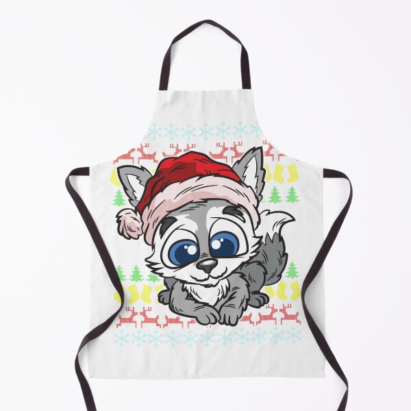 Item preview, Cute Christmas Wolf designed and sold by Moonpie90.