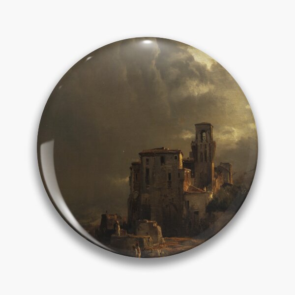 Item preview, Retreating Storm On The Italian Coast-Oswald Achenbach designed and sold by LexBauer.