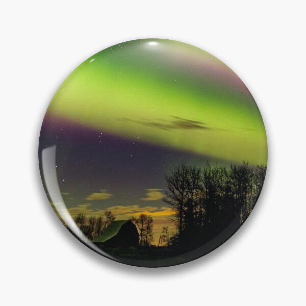 Item preview, Aurora dances over Grandmas Barn designed and sold by Sheri Skocdopole.
