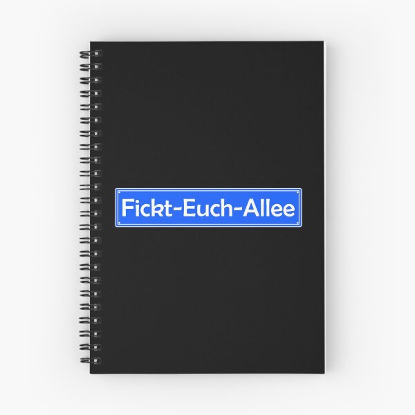 Item preview, Fuck-You-Avenue In German Funny Street Sign A Little Bit Of Fun Is Always Good designed and sold by Paulina Vanlife.