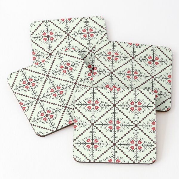 Item preview, Christmas winter geometric folk pattern II designed and sold by Pattern-ify.