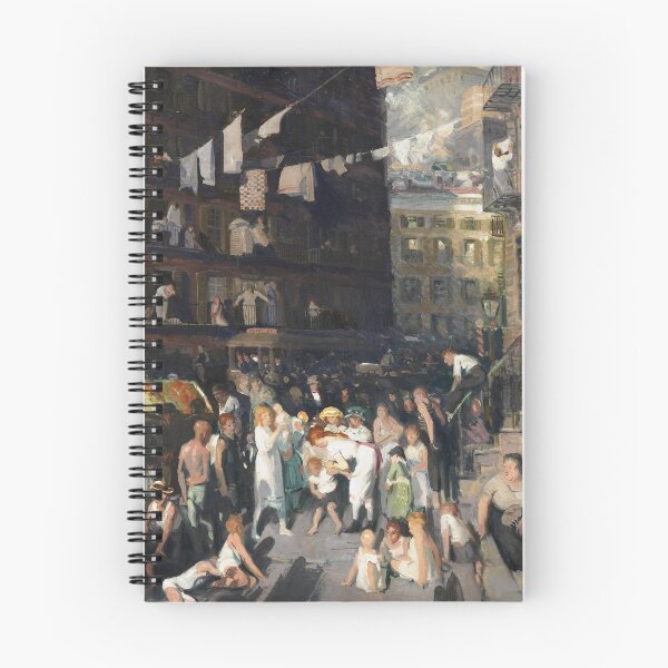 Item preview, George Bellows - habitantes del acantilado designed and sold by HistoryRestored.