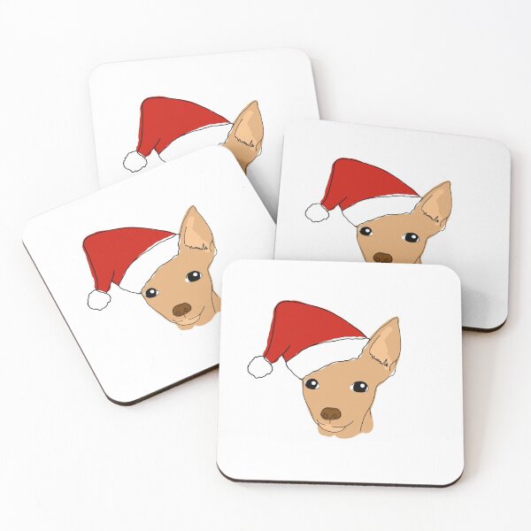 Item preview, Santa Hat Christmas Holiday Chihuahua  designed and sold by aliciab013.