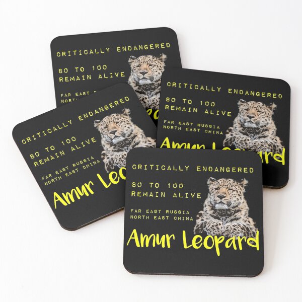 Item preview, Critically Endangered Amur Leopard designed and sold by EmptyFigureHead.