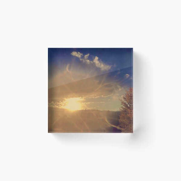 Item preview, Colorado flag in a sunset designed and sold by rwartbyrw.