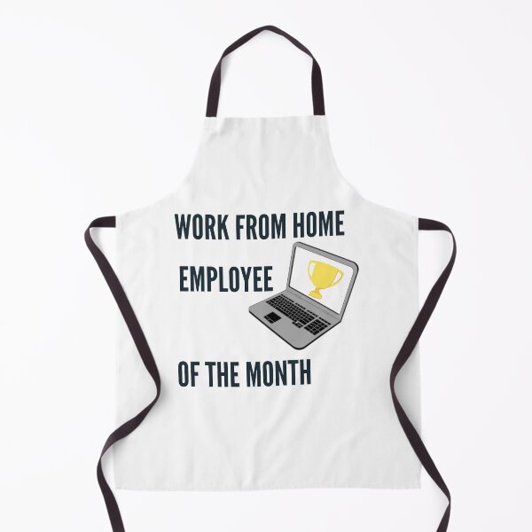 Item preview, Work From Home Employee Of The Month designed and sold by Dinoroarrr.