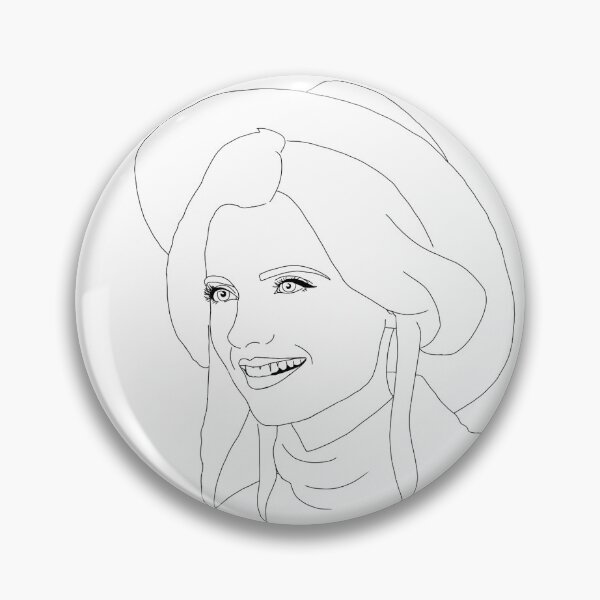 Item preview, Stana Katic lineart designed and sold by wonderlart.