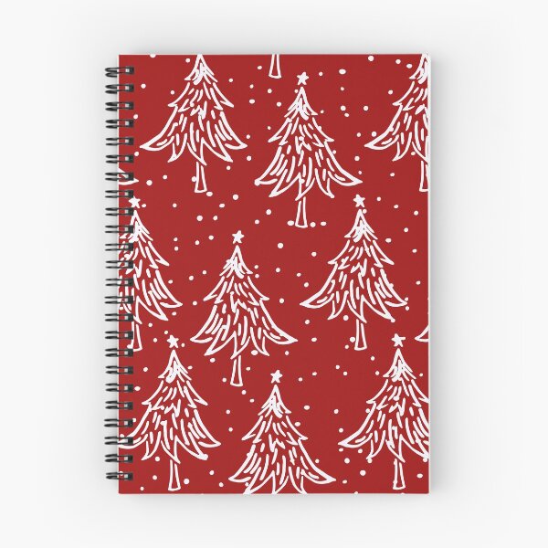 Item preview, Christmas tree winter festive pattern designed and sold by Pattern-ify.