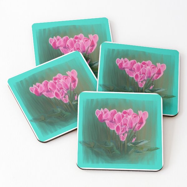 Item preview, Some Vibrant Cyclamen designed and sold by nicleart.