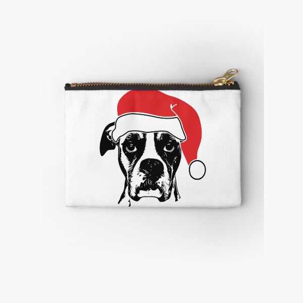 Item preview, Boxer Dog Santa Hat designed and sold by malibumanhattan.