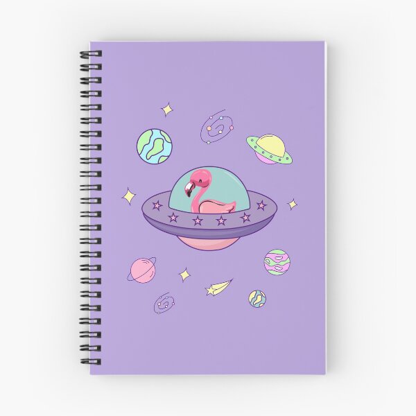 Item preview,  Flamingo youtube Flamingo Plush, flamingo in a cute spaceship surrounded by planets and stars , sticker pack  designed and sold by SGS-.