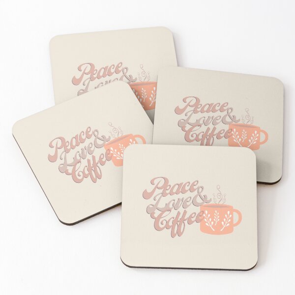 Item preview, Peace, Love, & Coffee  designed and sold by SimplyHayden.