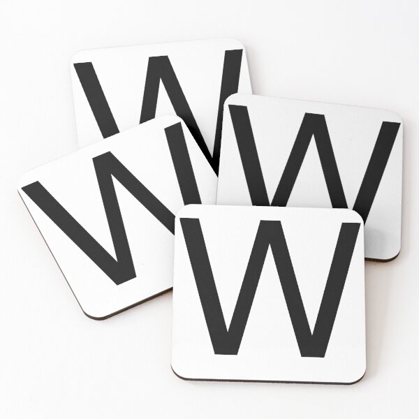 Item preview, W . Alphabet designed and sold by JM-ESTONIA.