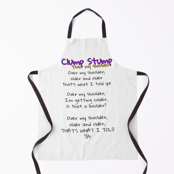 Item preview, James Acaster Taskmaster Clump Stump Over My Shoulder Lyrics designed and sold by poetryartworm.