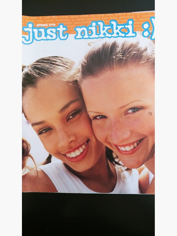 "Nikki Catalog Aesthetic 90's" Poster by ArtApril Redbubble