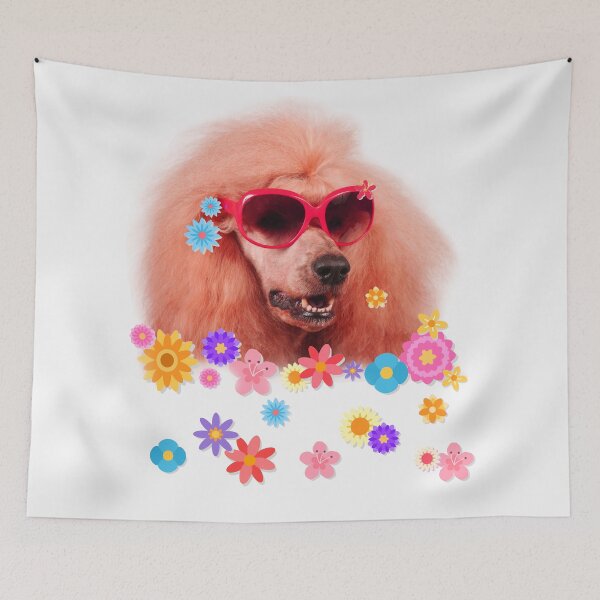 Item preview, Dog face, dog face, poodle dog face designed and sold by Toffy2222.