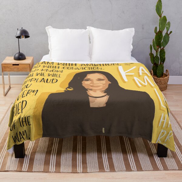 Item preview, KAMALA HARRIS- Dream with Ambition Quote (Victory Speech) designed and sold by HeraAndKosmos.