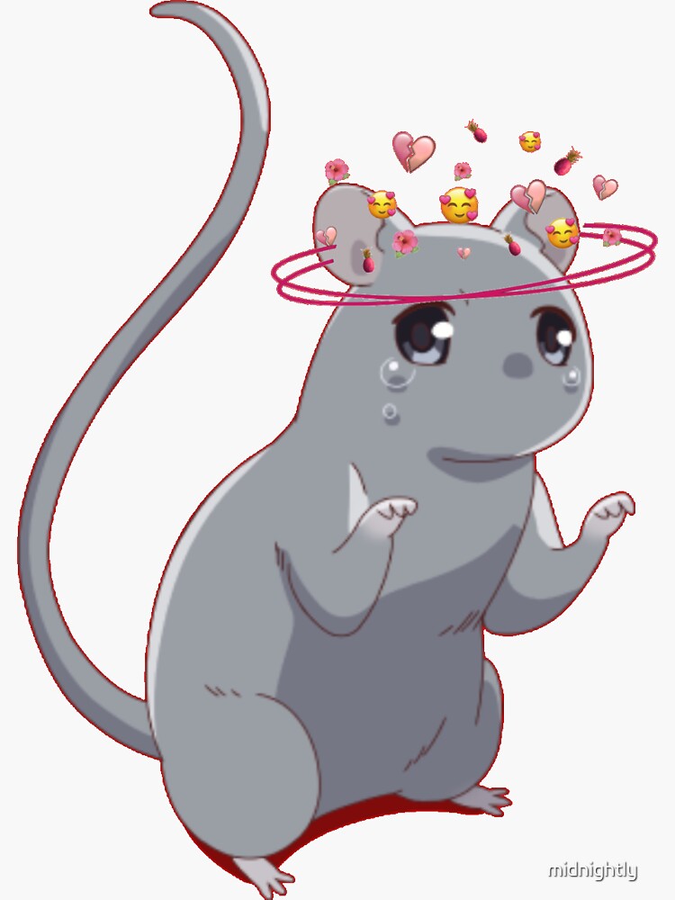 "Yuki Sohma // Fruits Basket// Year of the rat form" Sticker for Sale