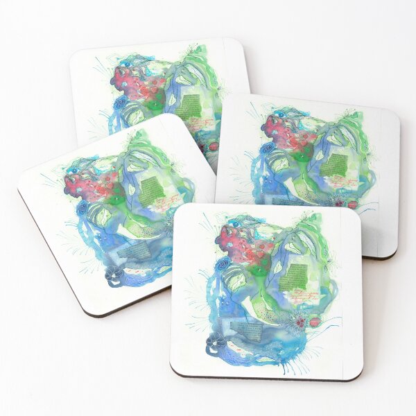 Item preview, Dreamlike watercolor "The apple tree in the garden" designed and sold by Audrey Denis.