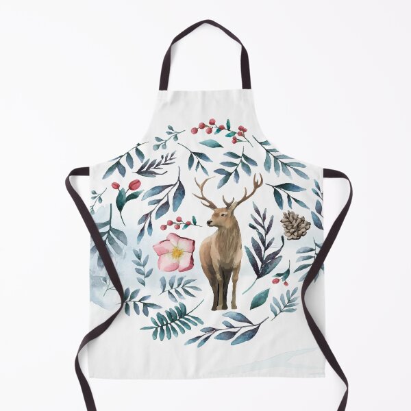 Item preview, Winter Reindeer and Foliage designed and sold by AlteredAtelier.