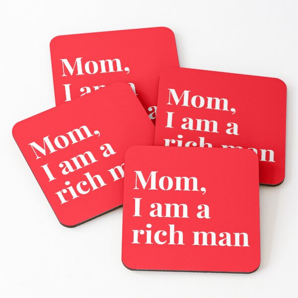 Item preview, Mom I am a rich man, funny designed and sold by ds-4.