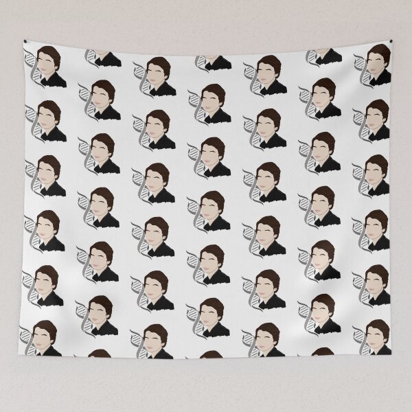 Item preview, Rosalind Franklin designed and sold by Elizabeth Rayes.